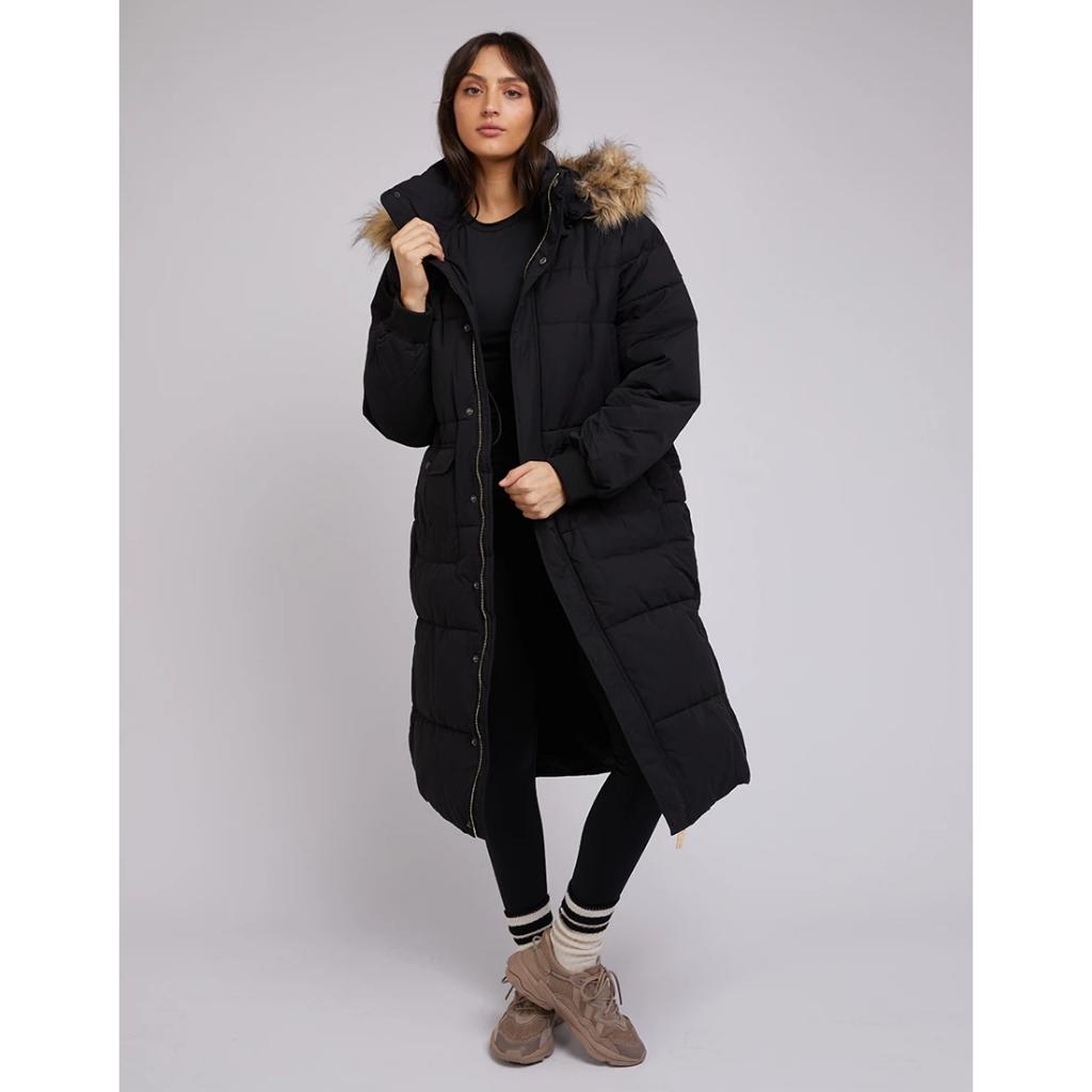 Active Fur Longline Puffer