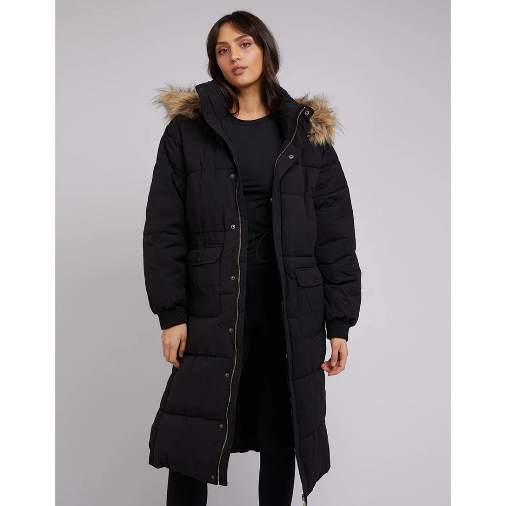 Active Fur Longline Puffer