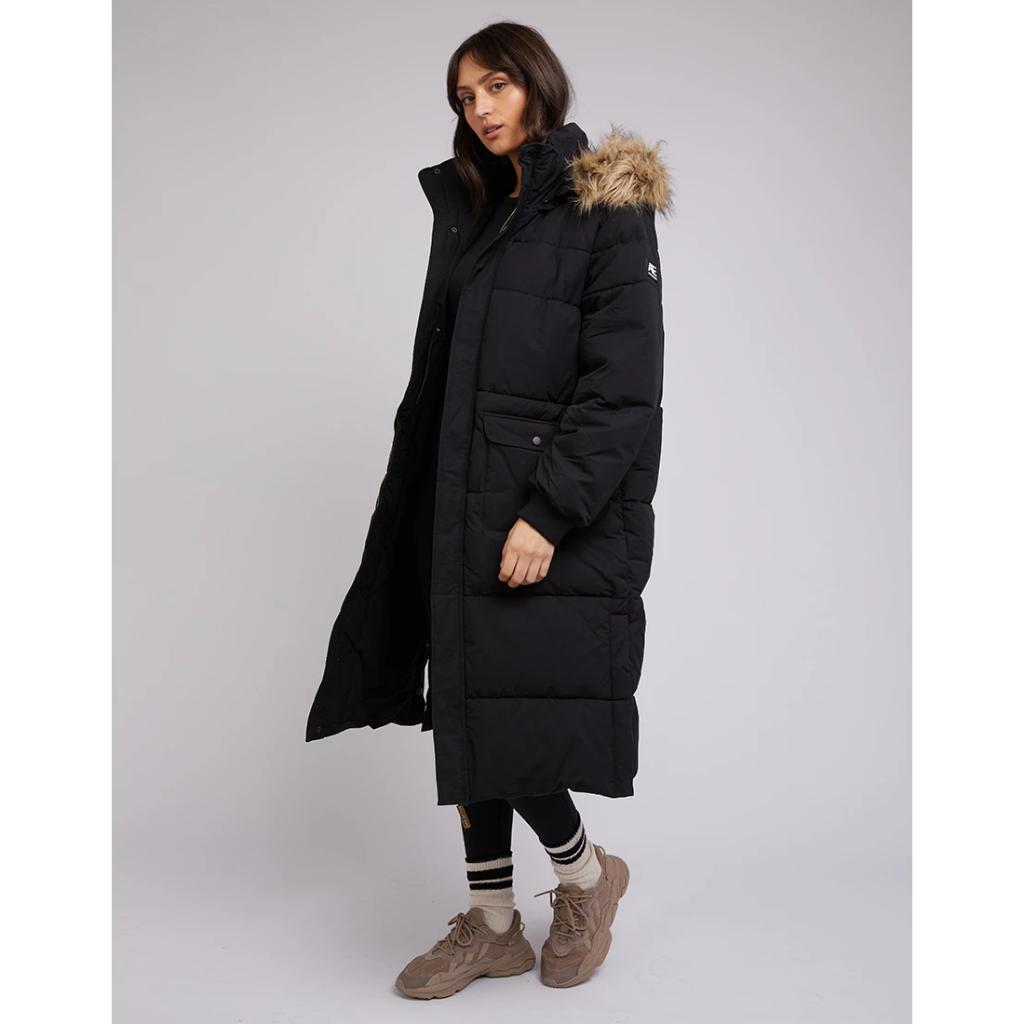 Active Fur Longline Puffer