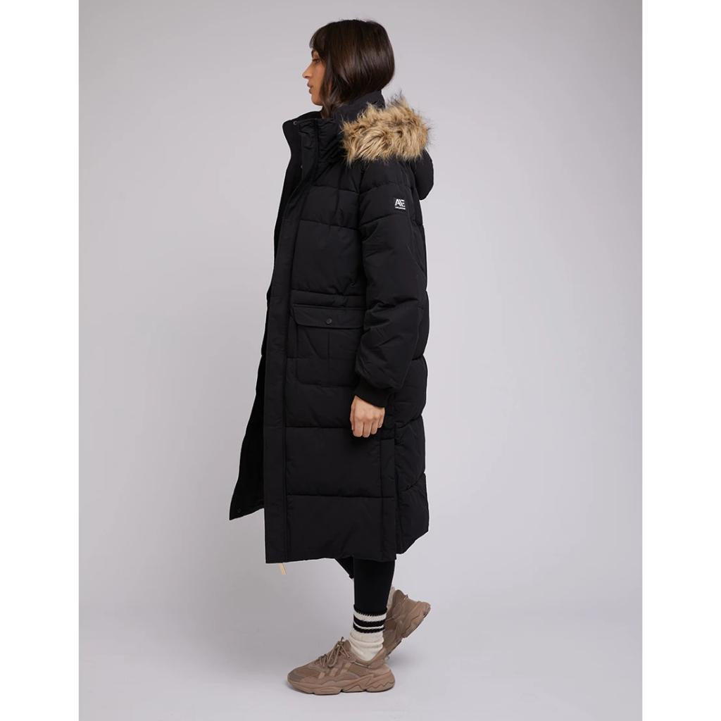 Active Fur Longline Puffer