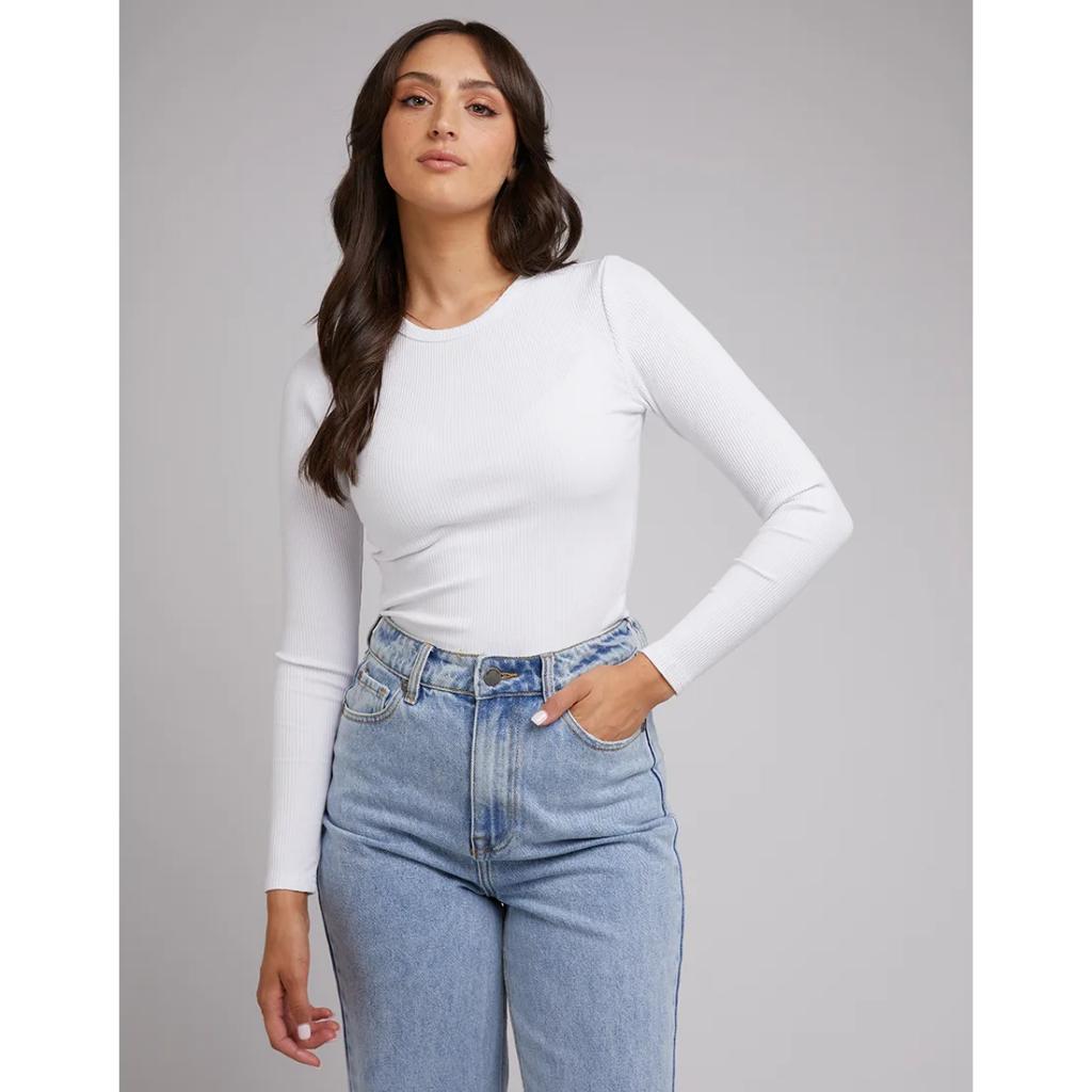 Eve Rib Baby Long Sleeve Tee