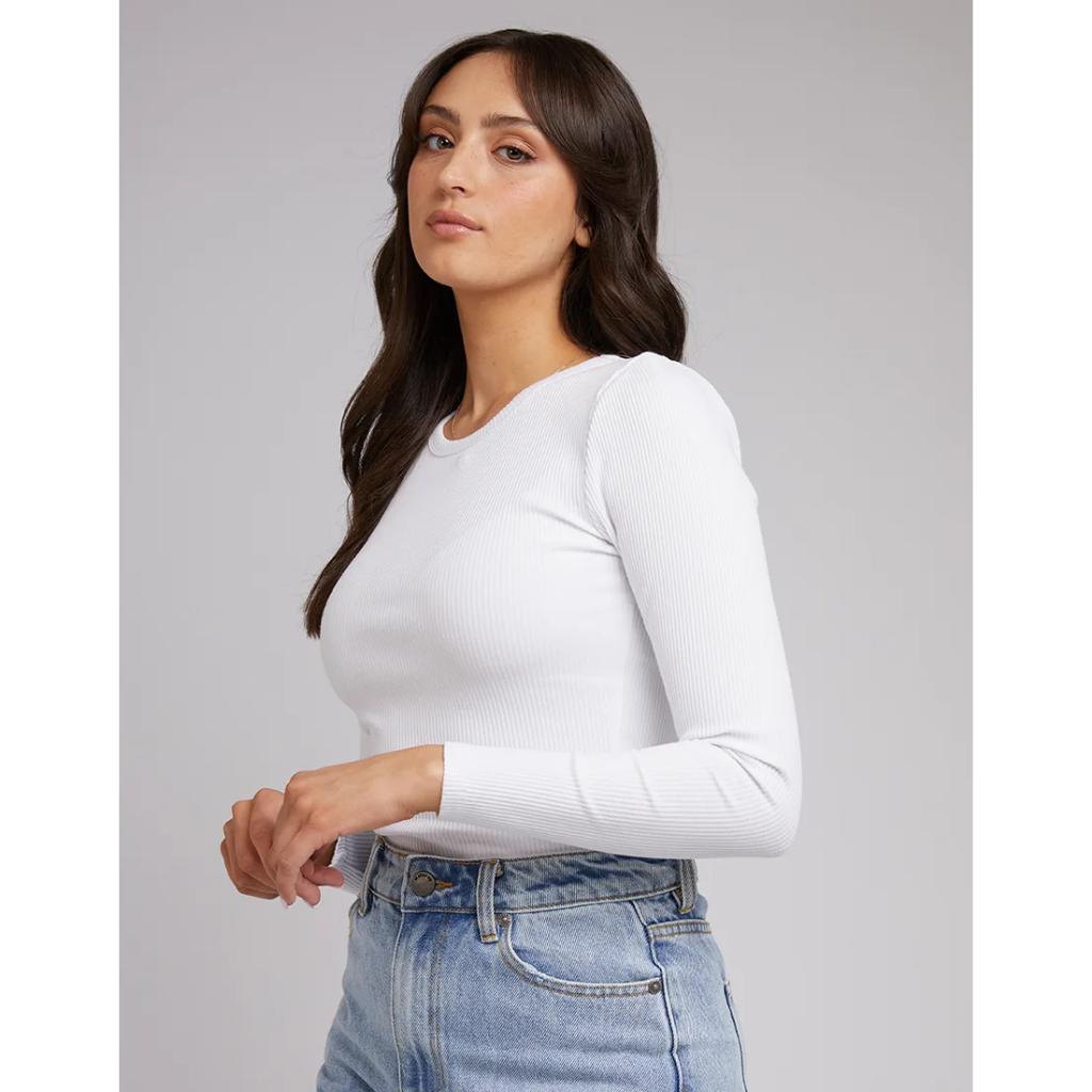 Eve Rib Baby Long Sleeve Tee