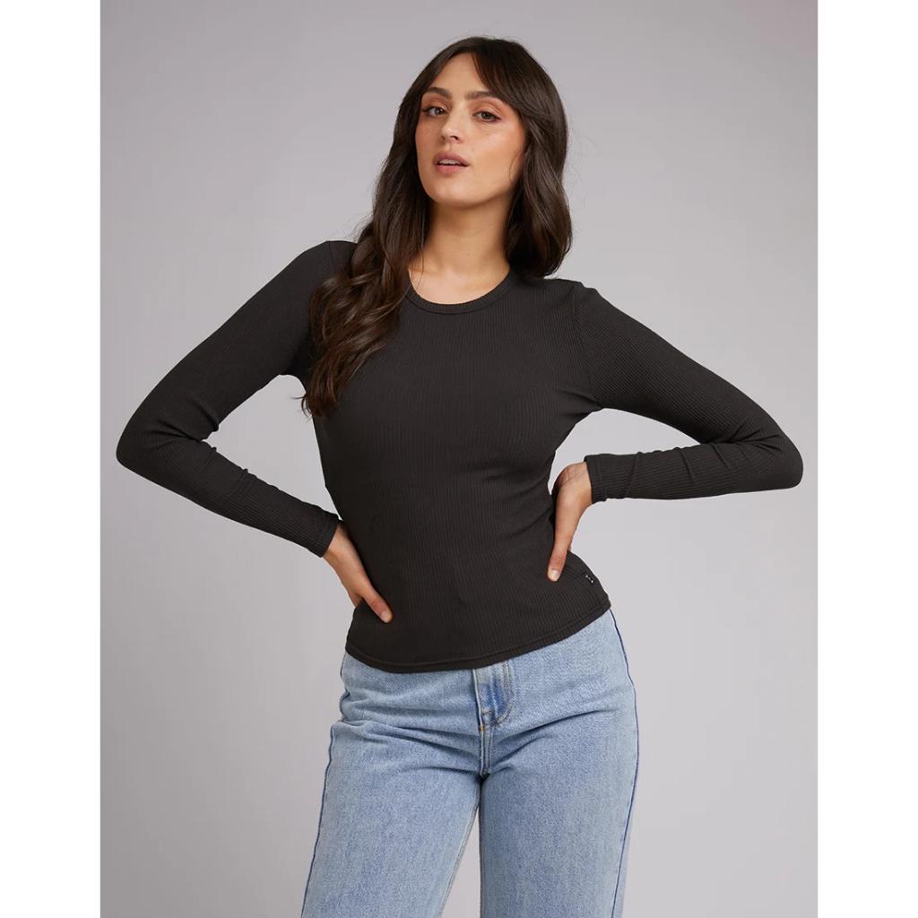 Eve Rib Baby Long Sleeve Tee