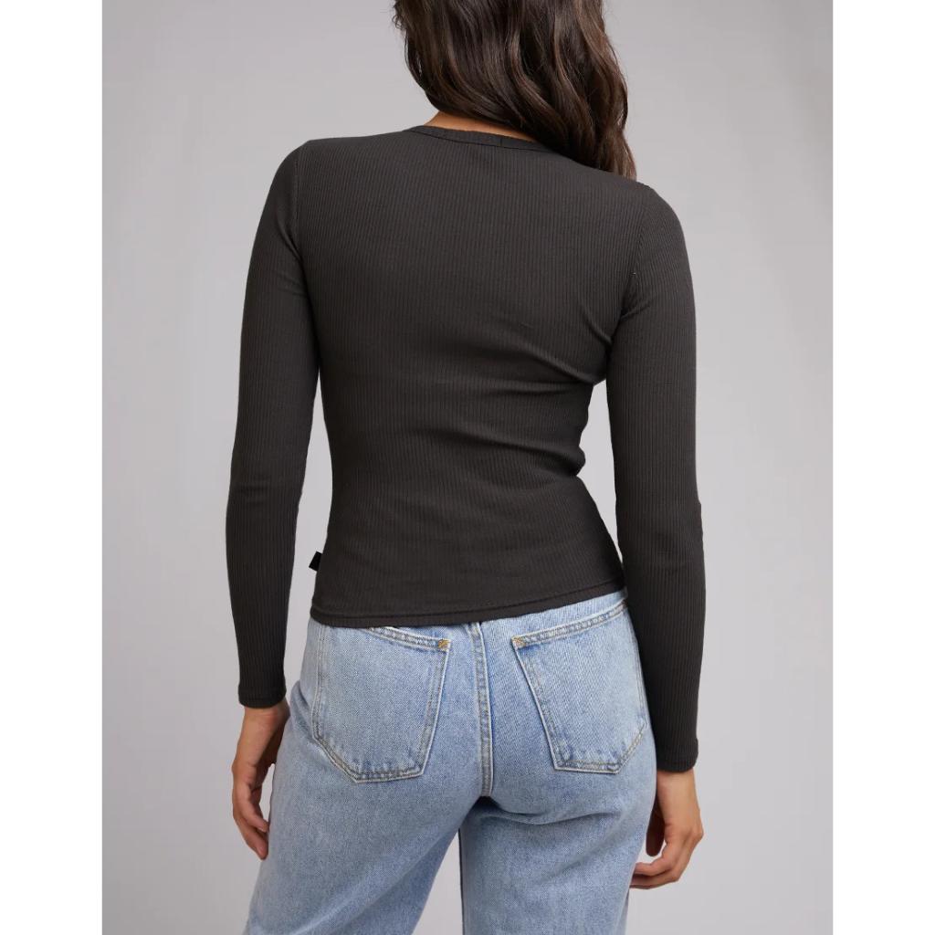 Eve Rib Baby Long Sleeve Tee