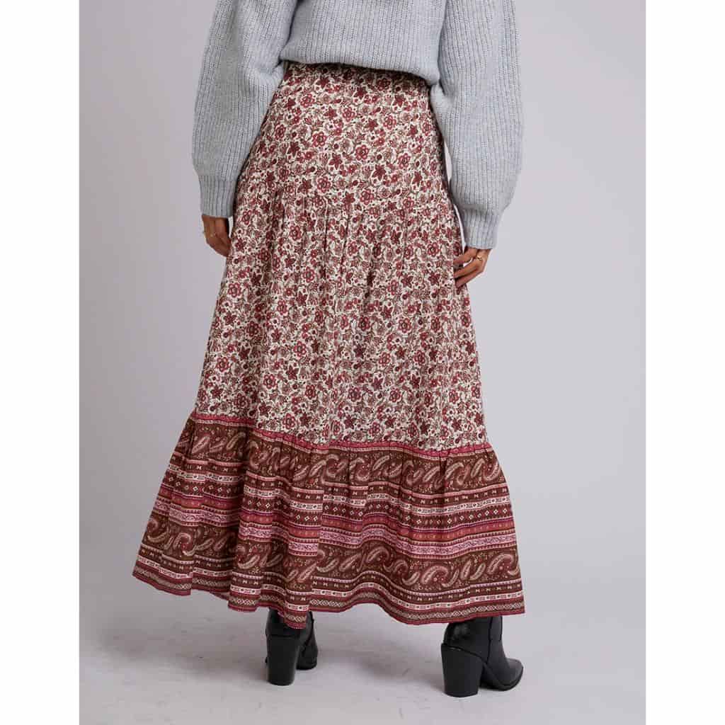 Elle Floral Maxi Skirt