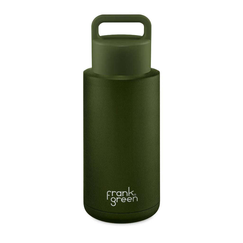 1L Ceramic Reusable Bottle with Grip Lid