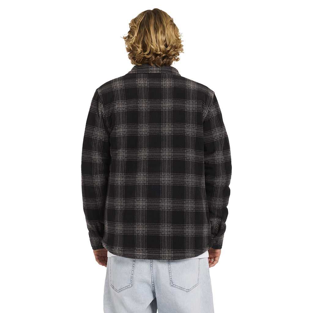 Bowered Fleece Shacket