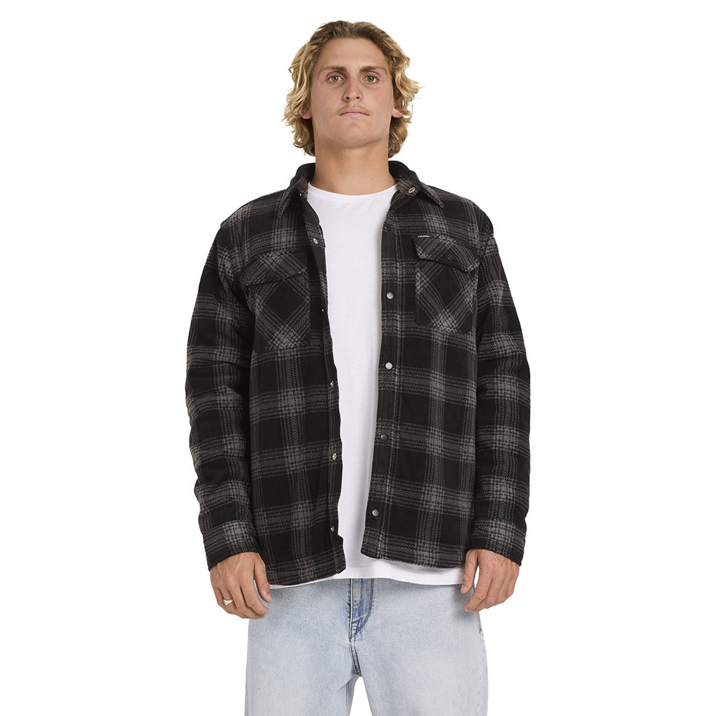 Bowered Fleece Shacket