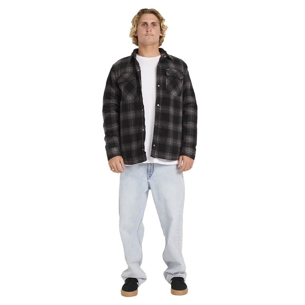 Bowered Fleece Shacket