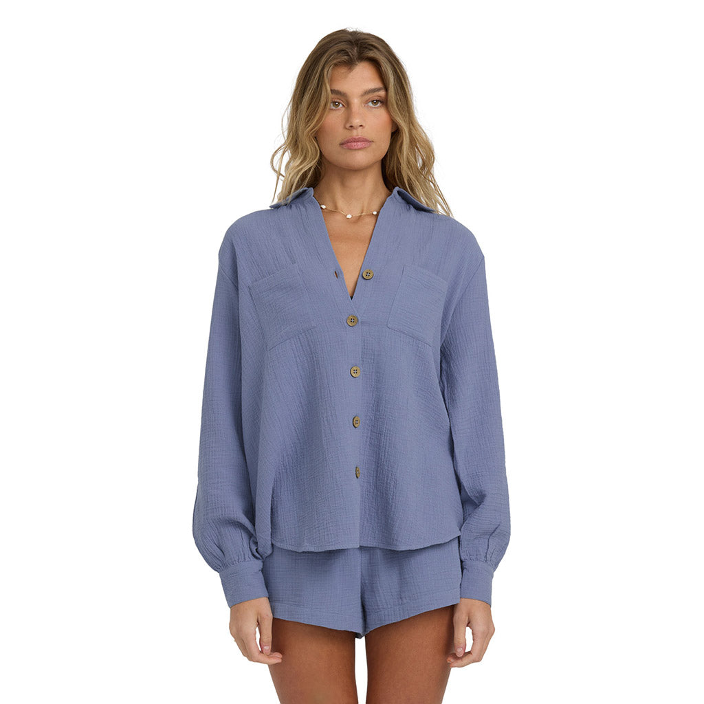 Sweet Swell Long Sleeve Woven Shirt