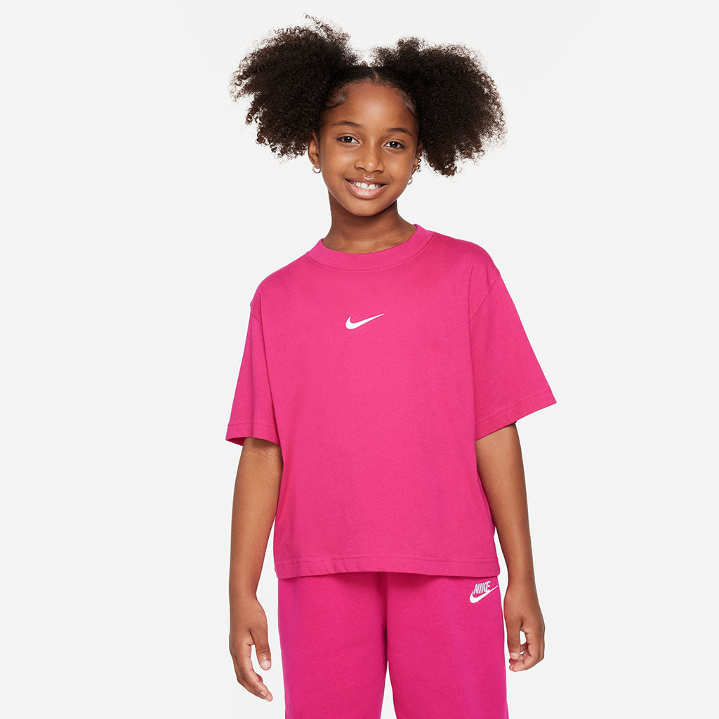 Girls Nike Sportswear Essentials Boxy T-Shirt