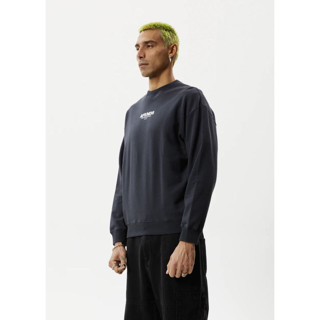 Vinyl Crewneck Jumper