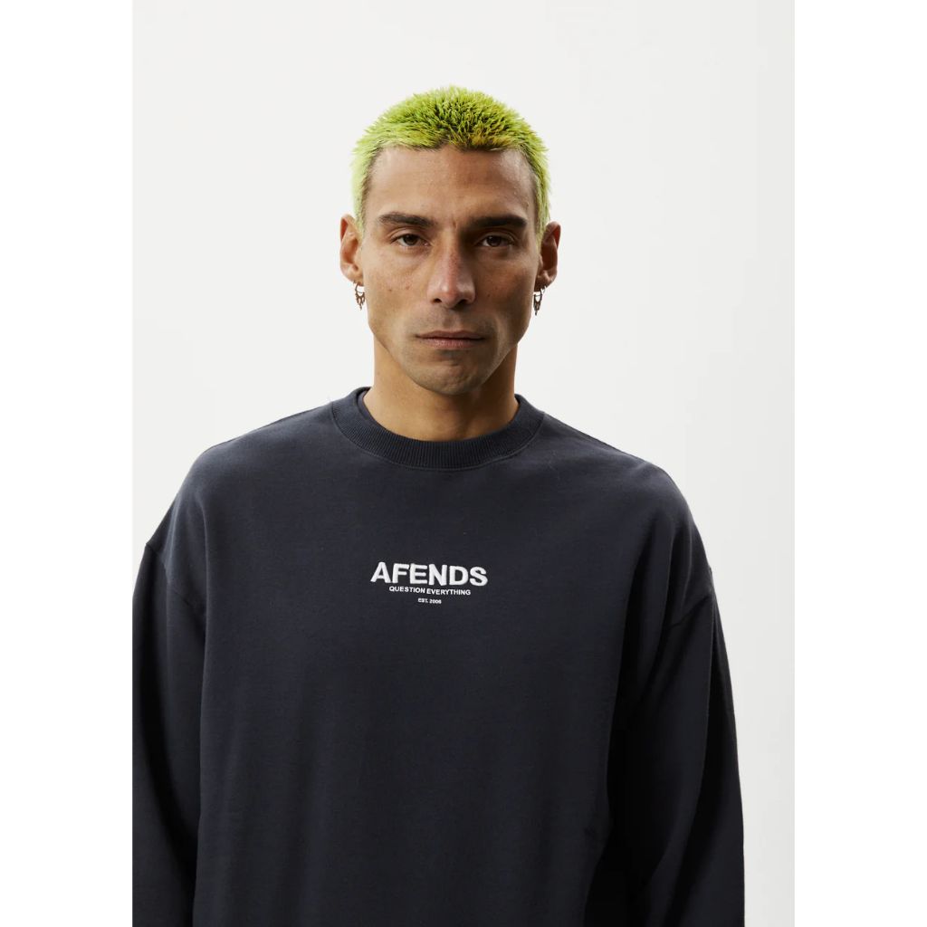 Vinyl Crewneck Jumper