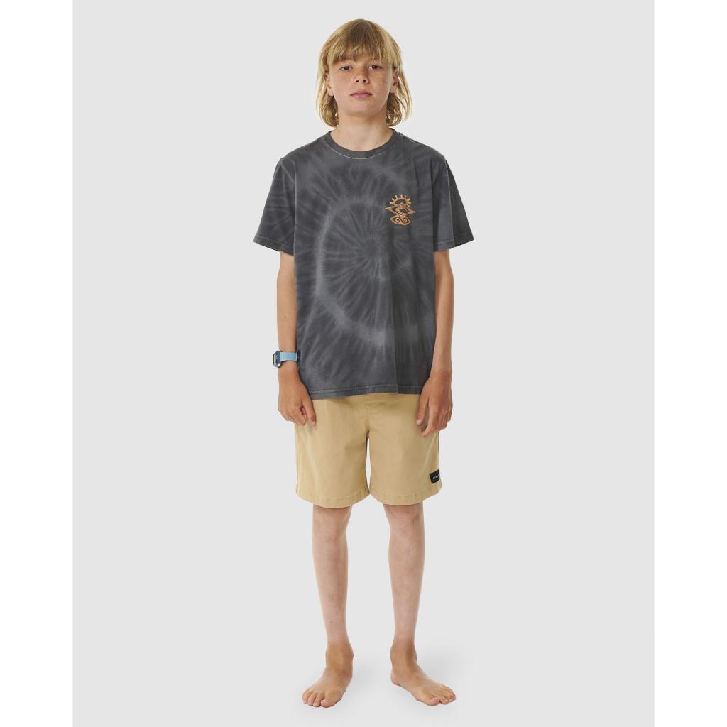 Boys Shred Rock Tie Dye Tee