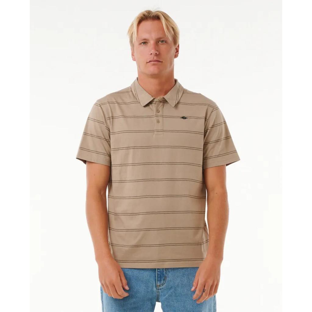 Plain Stripe Polo