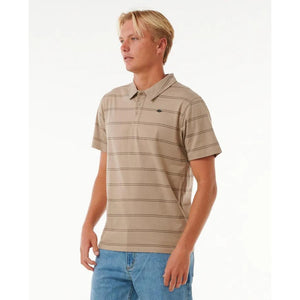 Plain Stripe Polo