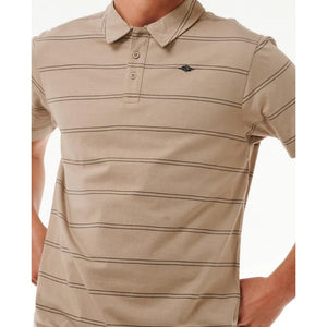 Plain Stripe Polo