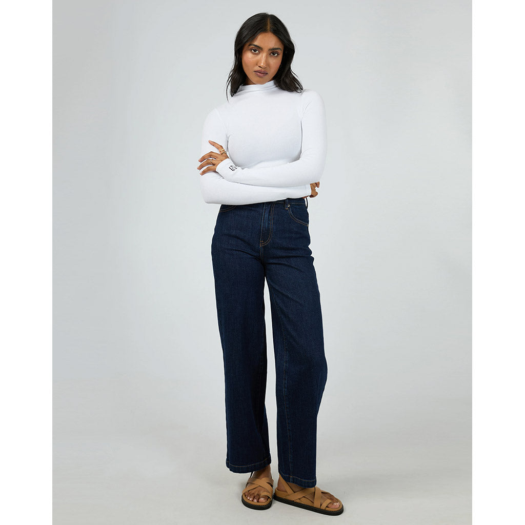 Icon Mock Neck Long Sleeve Top