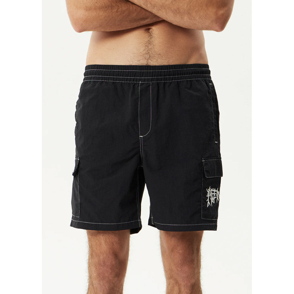 Heavy Petal Cargo Baywatch Swim Short 18"