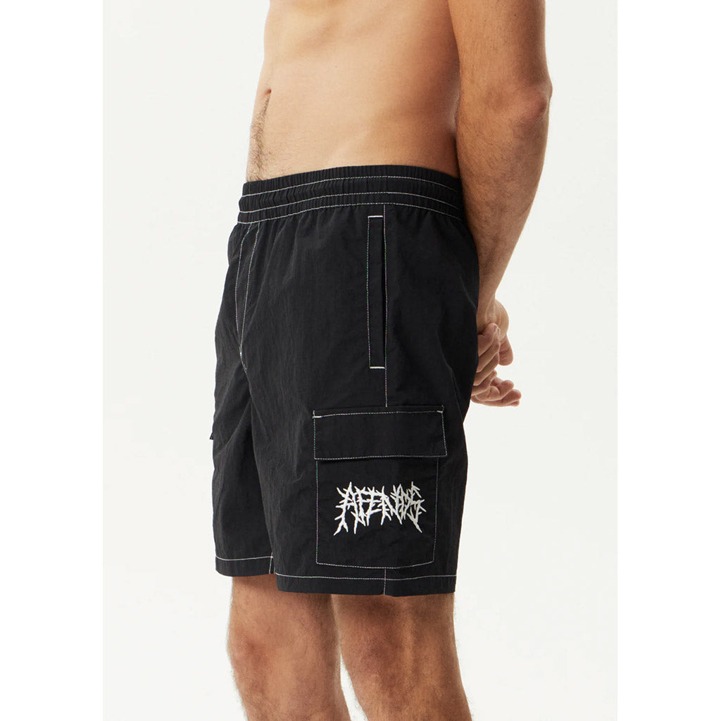 Heavy Petal Cargo Baywatch Swim Short 18"