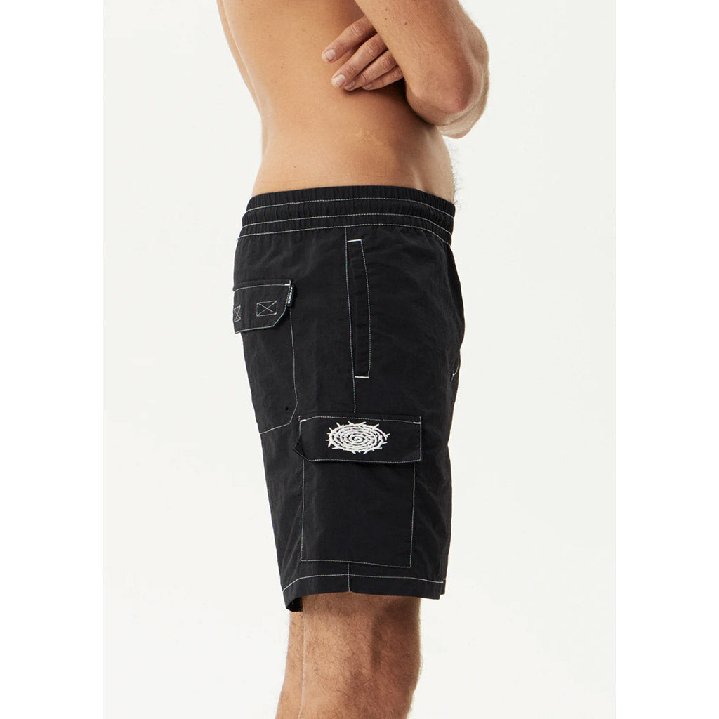 Heavy Petal Cargo Baywatch Swim Short 18"