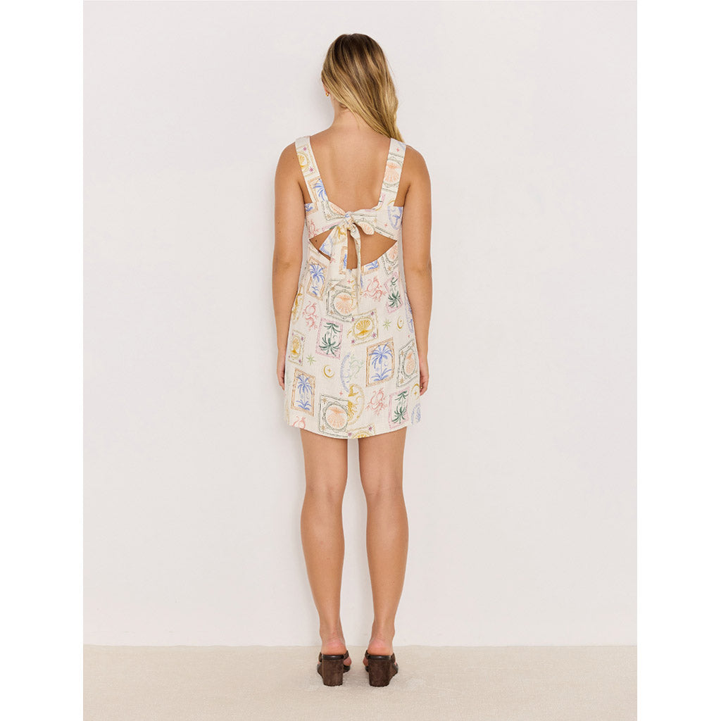 Sirena Tie Back Mini Dress