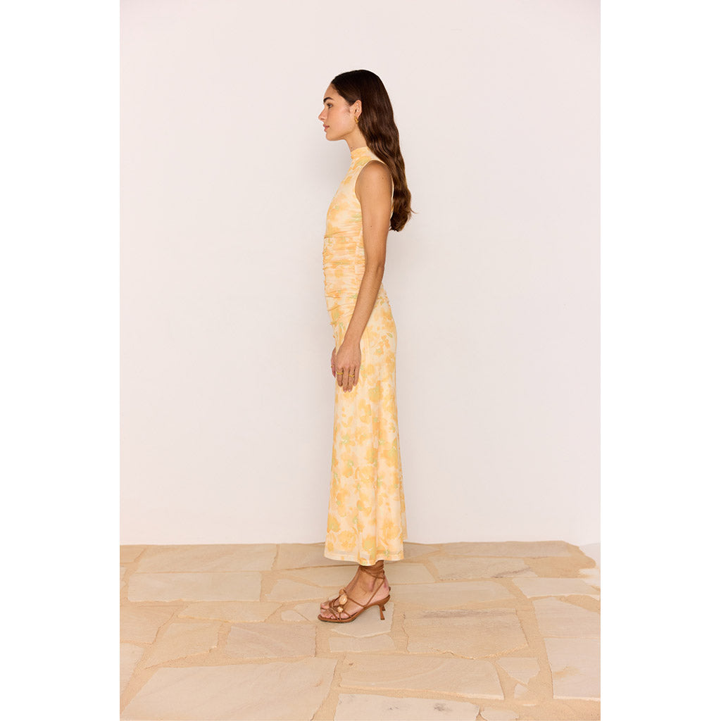 Clair Mesh Midi Dress