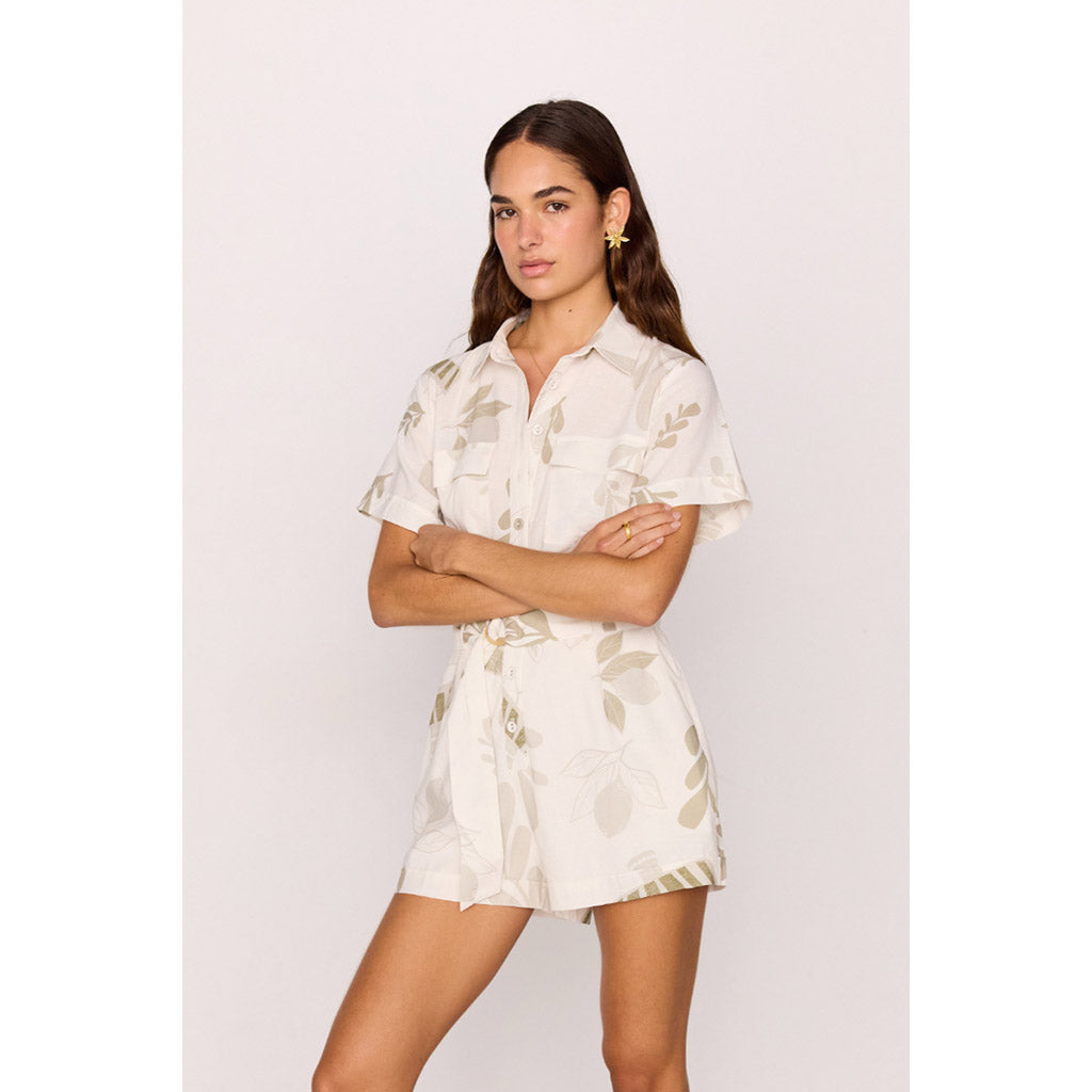 Willow Button Up Playsuit