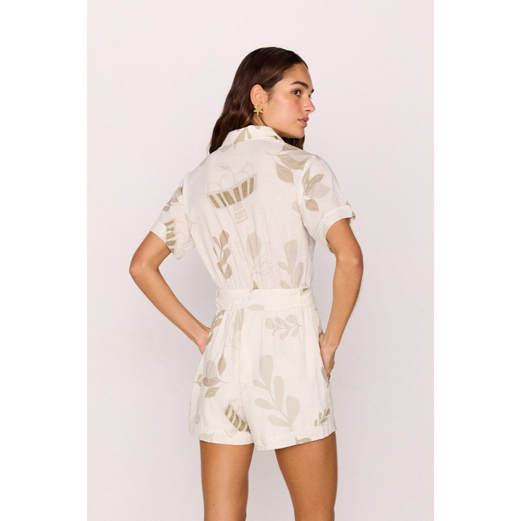Willow Button Up Playsuit