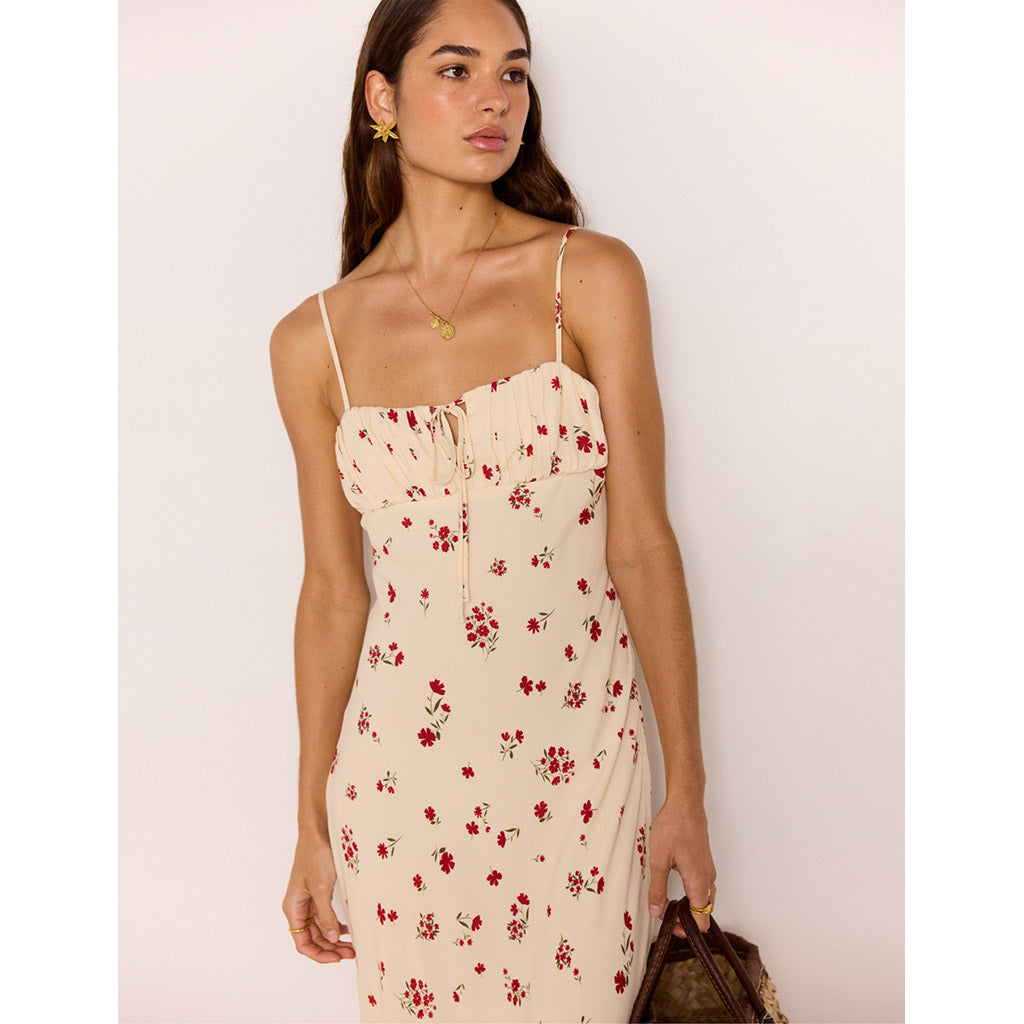 Clemence Bias Midi Dress