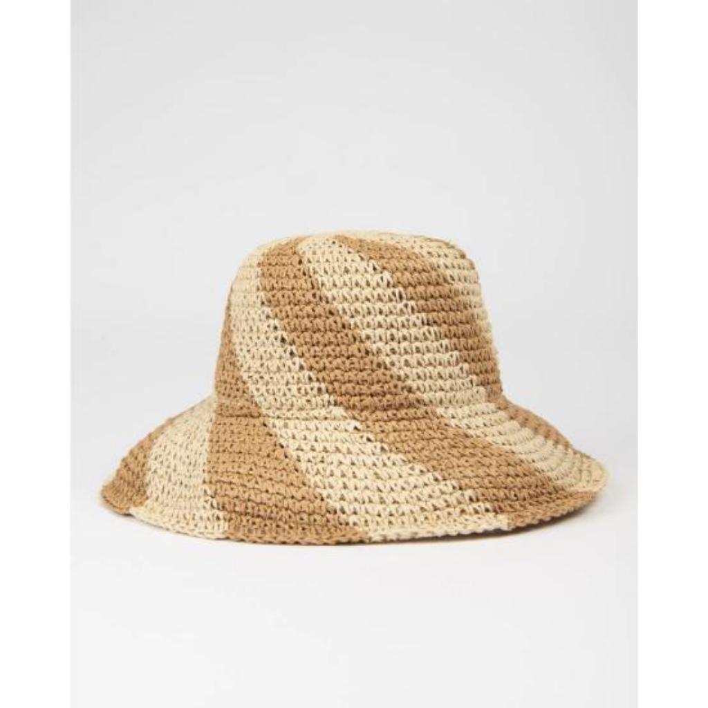 Sundae Swirl Straw Hat