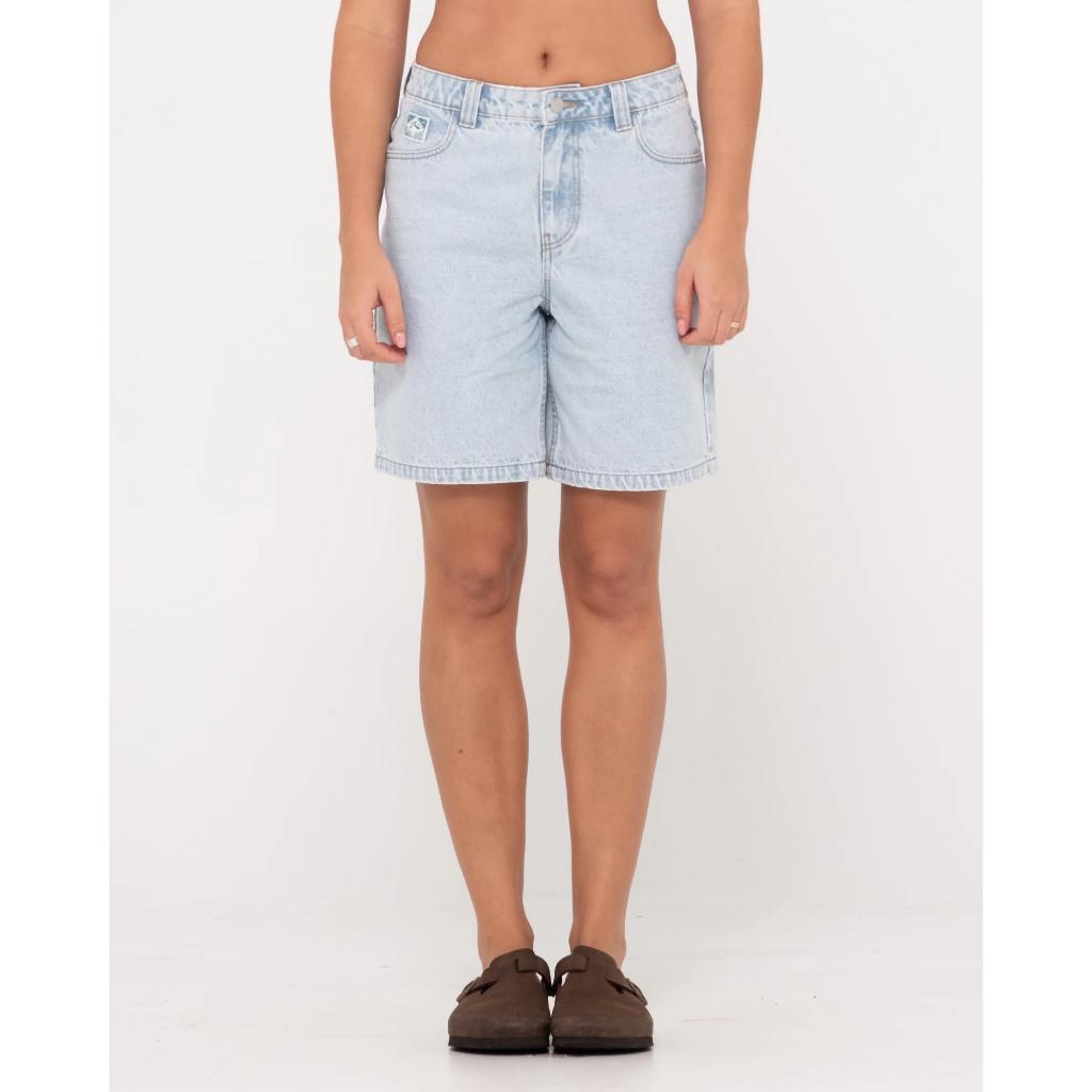 High Volume 18 Inch Denim Jort