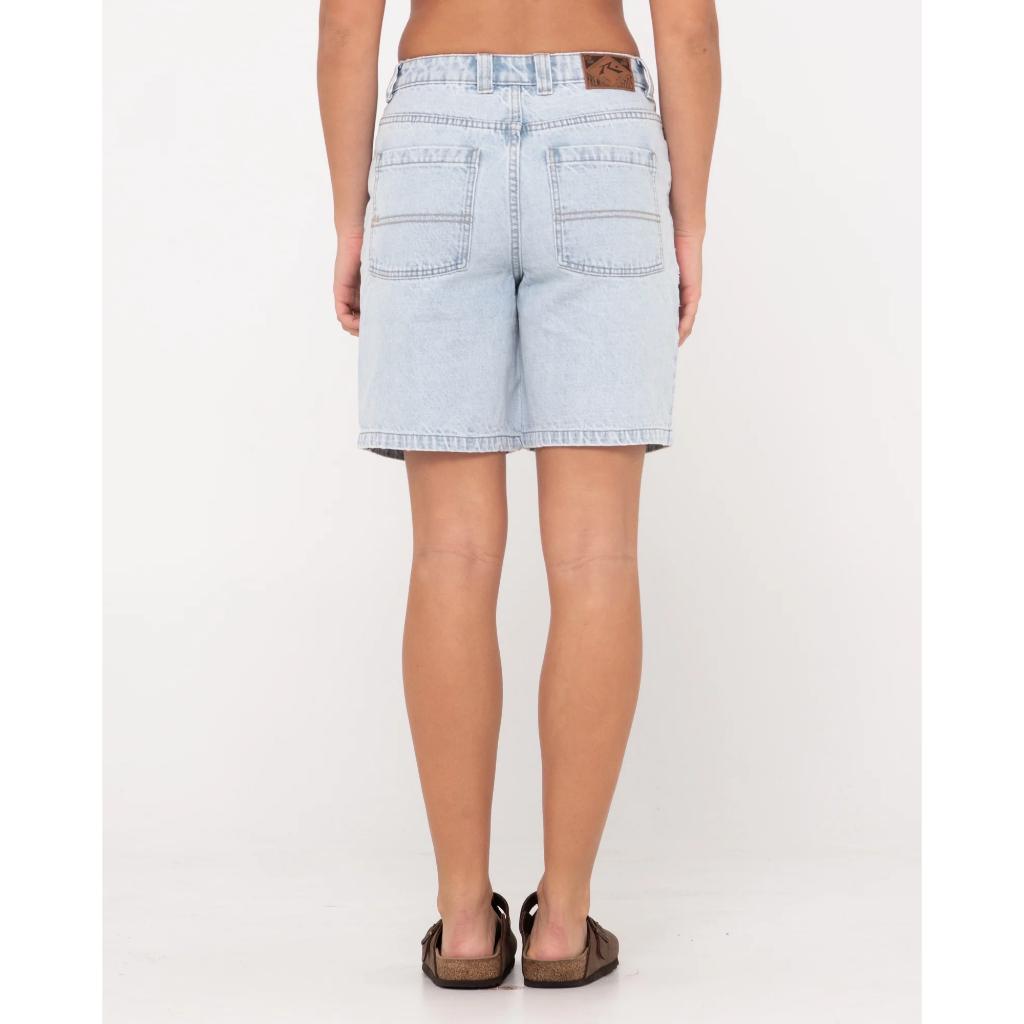 High Volume 18 Inch Denim Jort