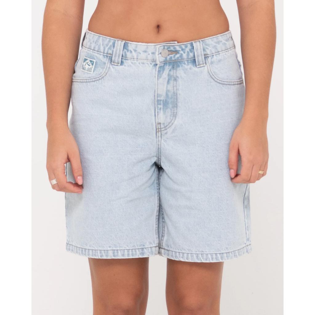 High Volume 18 Inch Denim Jort