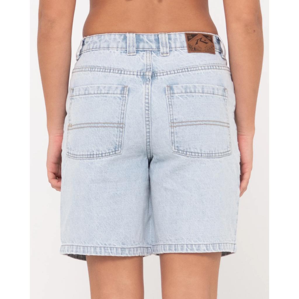 High Volume 18 Inch Denim Jort