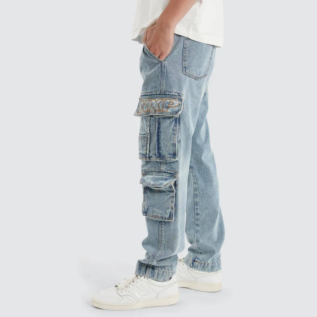 Colby Denim Cargo Pant