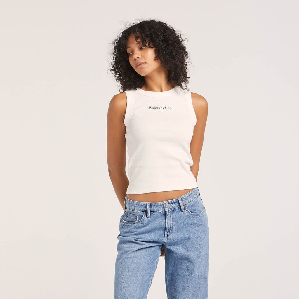 Slim Rib Recycled Cotton Tank