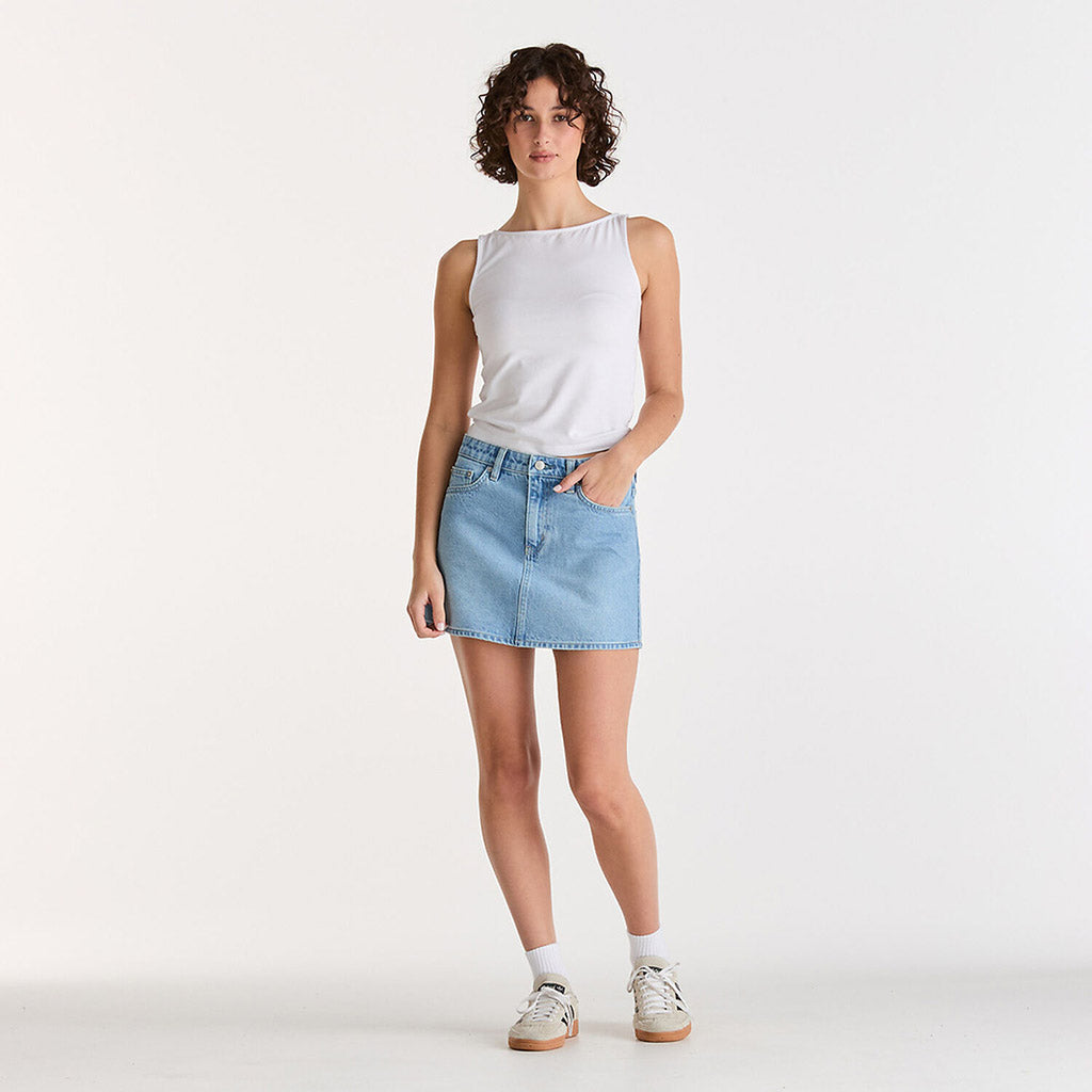 Mid Mini Skirt