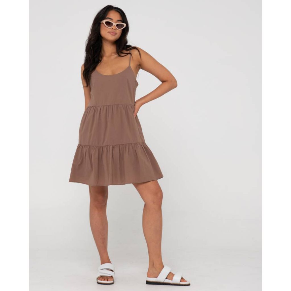 Heather Tiered Slip Dress