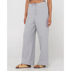 Carolina High Waisted Relaxed Fit Linen Pant