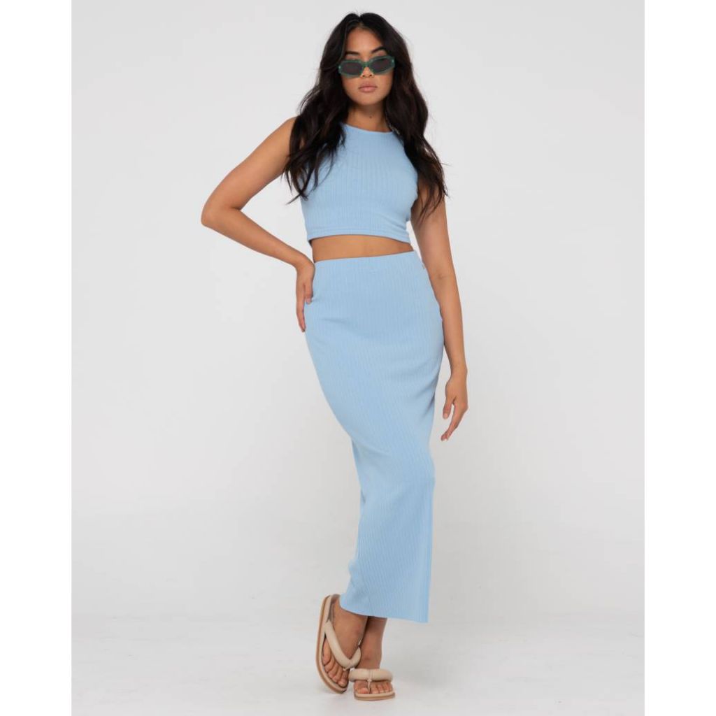 Scarlett Knitted High Waisted Maxi Skirt