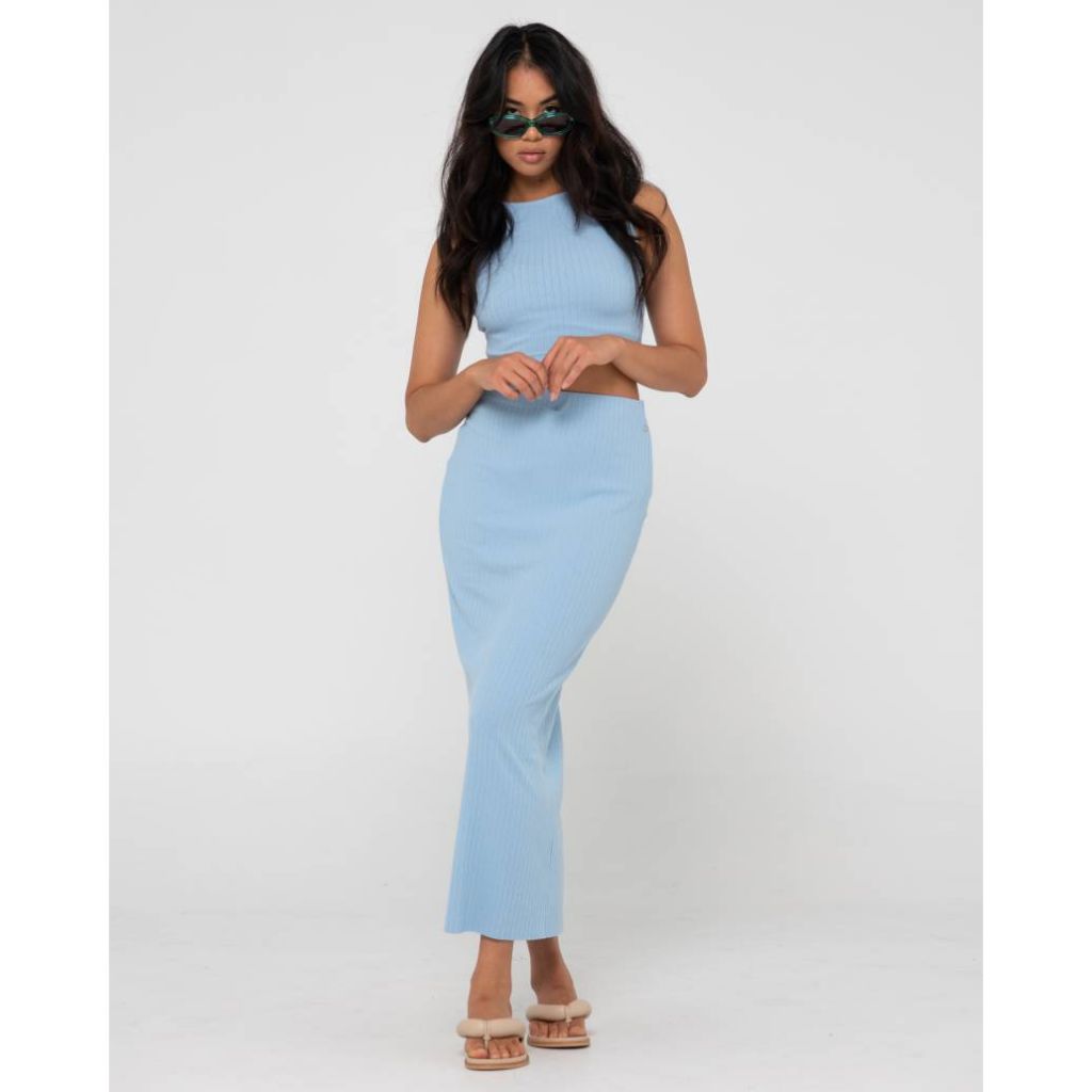 Scarlett Knitted High Waisted Maxi Skirt