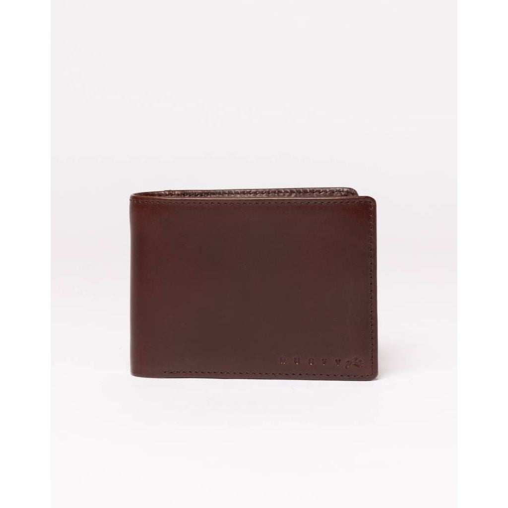 High River 2 Leather Wallet Chocolate