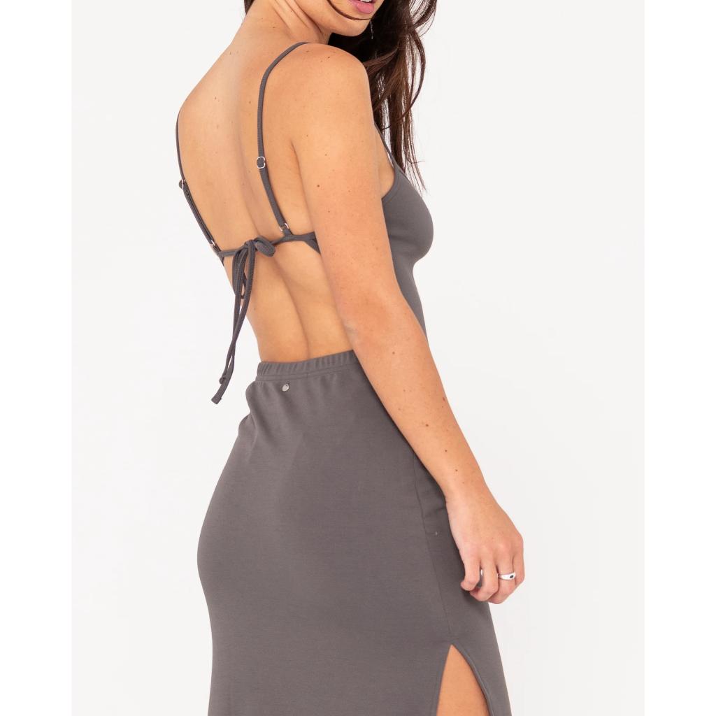 Vicky Open Back Maxi Slip Dress