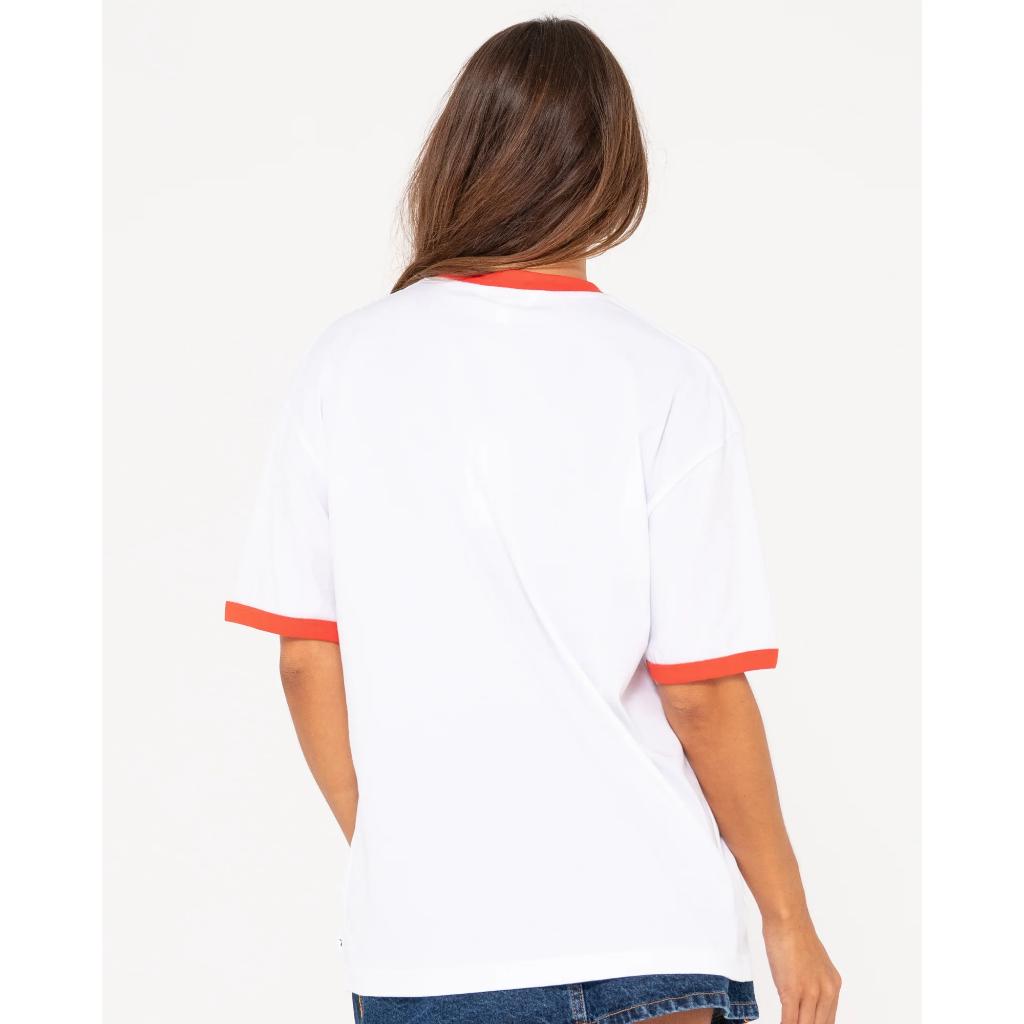 Boarding Pass Oversized Graphic Tee