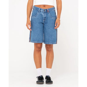 Flip Mommy Low Rise Wide Leg Denim Short