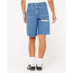 Flip Mommy Low Rise Wide Leg Denim Short