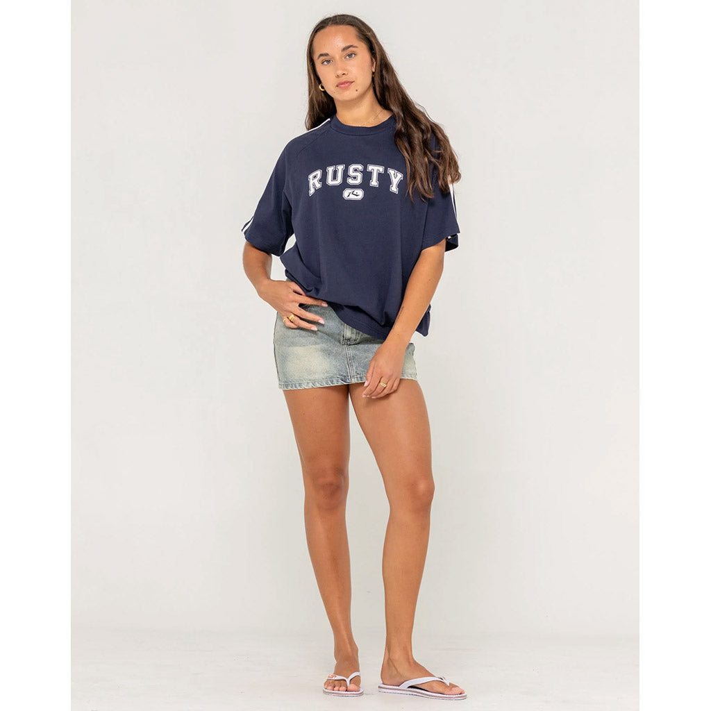 All Saint Collegiate OG Oversize Tee