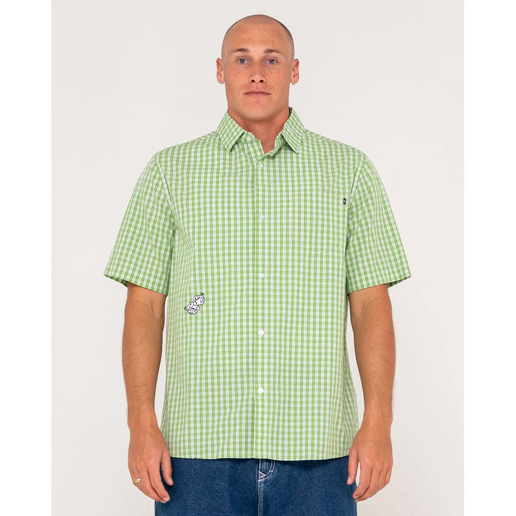 Lucifer Got Lucky Short Sleeve Shirt