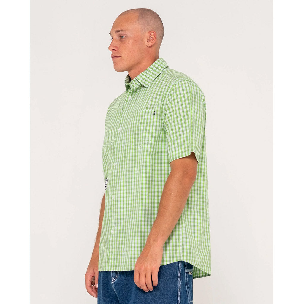 Lucifer Got Lucky Short Sleeve Shirt